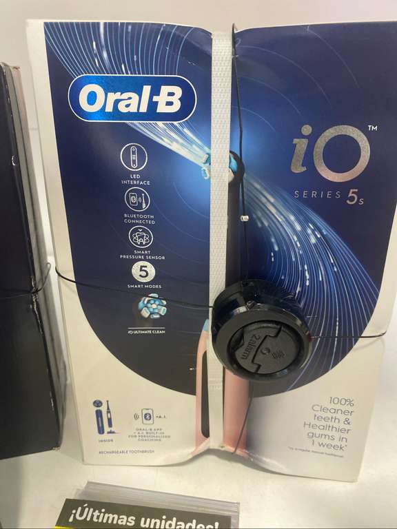Cepillo eléctrico Oral B IO5 Pink (Carrefour Alisal Santander)