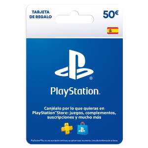 Tarjeta PlayStation 50€ (37.39€ si tienes cupón)