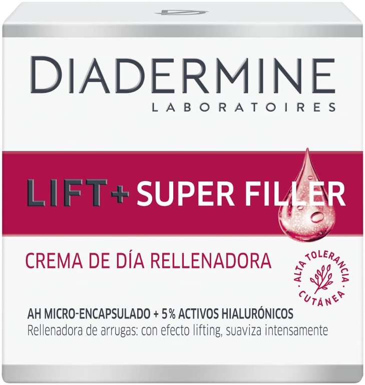 Diadermine – Set de Cuidado Facial LIFT+ Super Filler- Crema De Día Super Rellenador 50ml + Crema De Noche Super Rellenador 50ml