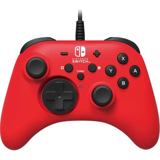 Mando Gaming Horipad Rojo para Nintendo Switch (azul en descripción - iguala Amazon)