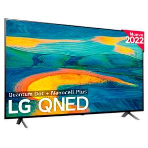 TV LG 50" 4K QNED Procesador Inteligente 4K a7 Gen 5 con IA, HDR 10, HLG y HGiG, Smart TV webOS22, perfecto para Gaming (55" 627€)