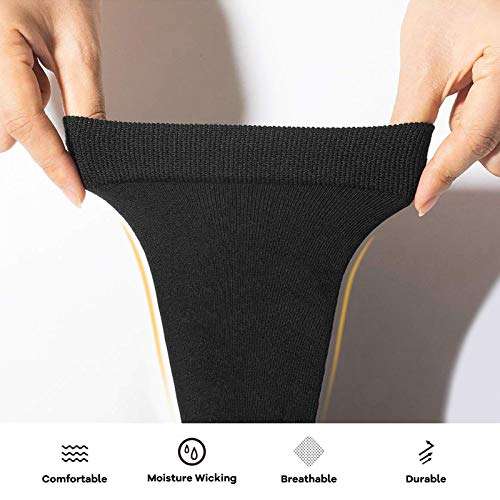 HIKARO Marca Amazon Calcetines para Hombre y Mujer, 6 pares