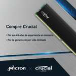 Crucial Pro RAM 64GB (2x32GB) DDR4 3200MT/s (o 3000MT/s o 2666MT/s) Kit de Memoria de Escritorio CP2K32G4DFRA32A