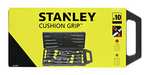 STANLEY 2-65-005 - Juego de 10 destornilladores Cushion Grip, incluye 5 destornilladores de Punta Plana y 5 destornilladores Phillips