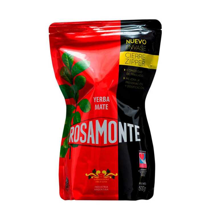 Imagen de Rosamonte – Yerba Mate, Cierre Zip