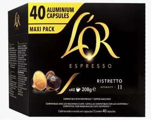Ristretto L'or 40 Capsulas Maxi Pack Compatible Nespresso