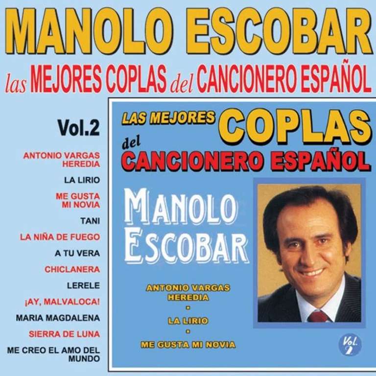 Las Mejores Coplas V.2 Manolo Escobar CD
