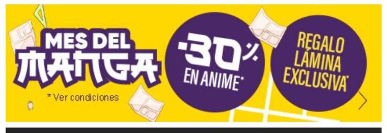 Mes de Anime en Fnac 30% descuento directo en Anime + Regalos