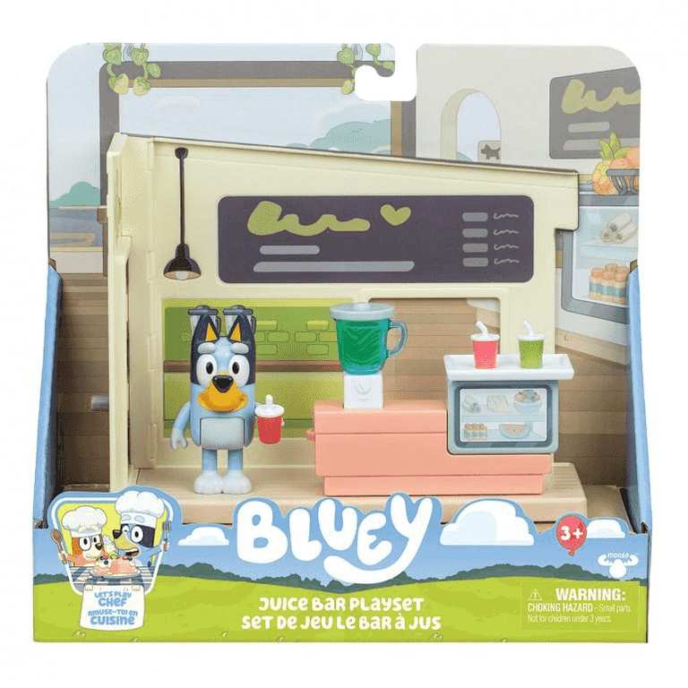 Imagen de Bluey Mini Playset Puesto de Zumos