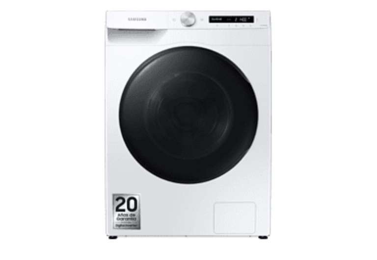 Lavadora secadora - Samsung WD90T534DBW/S3, 9kg/6kg, EcoBubble, 1400 rpm, Autodosificación, 24 programas, Blanco