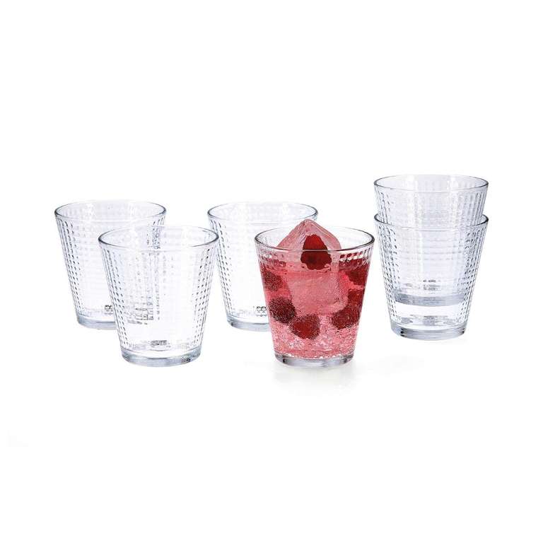 Luminarc Lina - Set 6 vasos forma baja 25cl, Aptos para lavavajillas, vidrio (cantidad mínima de compra 2 packs)