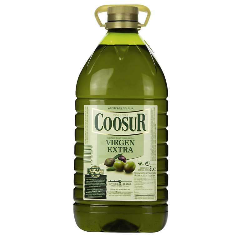 Supermercados Ahorramás Aceite de oliva virgen extra Coosur 3 litros/7,99€ litro