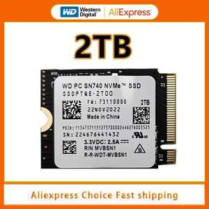 Western Digital WD SN740 2TB M.2 SSD 2230 NVMe PCIe Gen 4x4 SSD