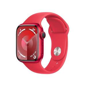 Apple Watch Series 9 (GPS) - Caja de Aluminio (Product) Red de 41 mm - Correa Deportiva (Product) Red