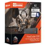 Seagate FireCuda 530, 500 GB SSD - M.2 PCIe Gen4 ×4 NVMe 1.4 7,000 MB/s 640 TBW (PS5/PC interno)