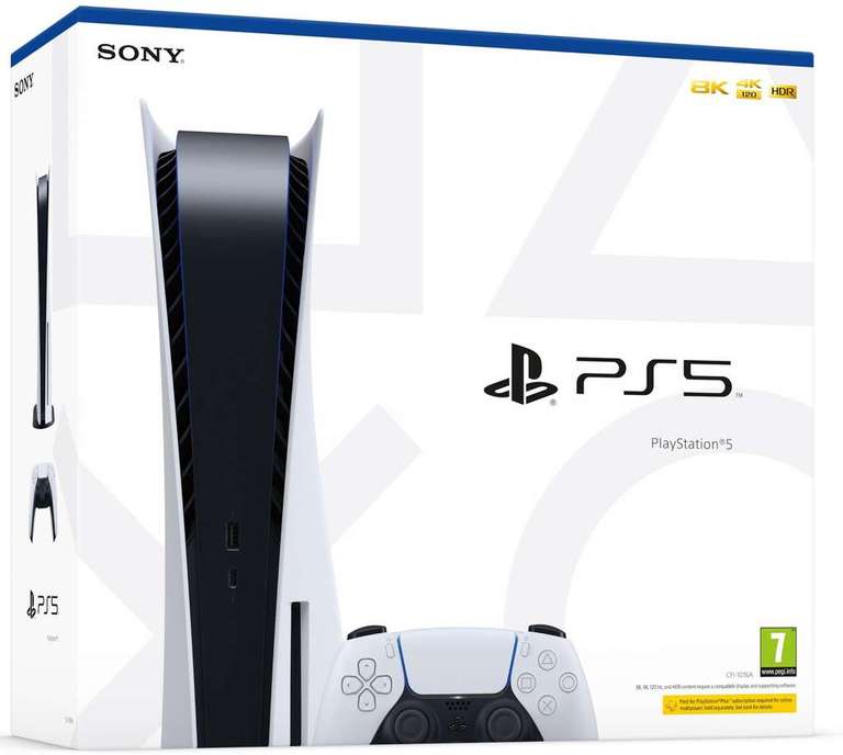 Consola PlayStation 5 Lector (439€ con Newsletter)