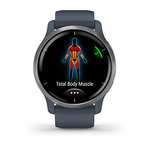 Garmin Venu 2 - Reloj inteligente con GPS, música y deportes, Azul Grafito, 45 mm