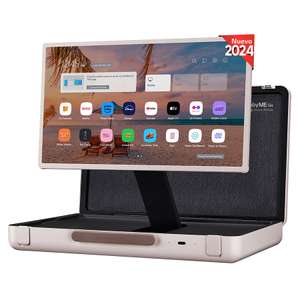 LG StanbyME GO Smart TV de 27" con maletín y batería