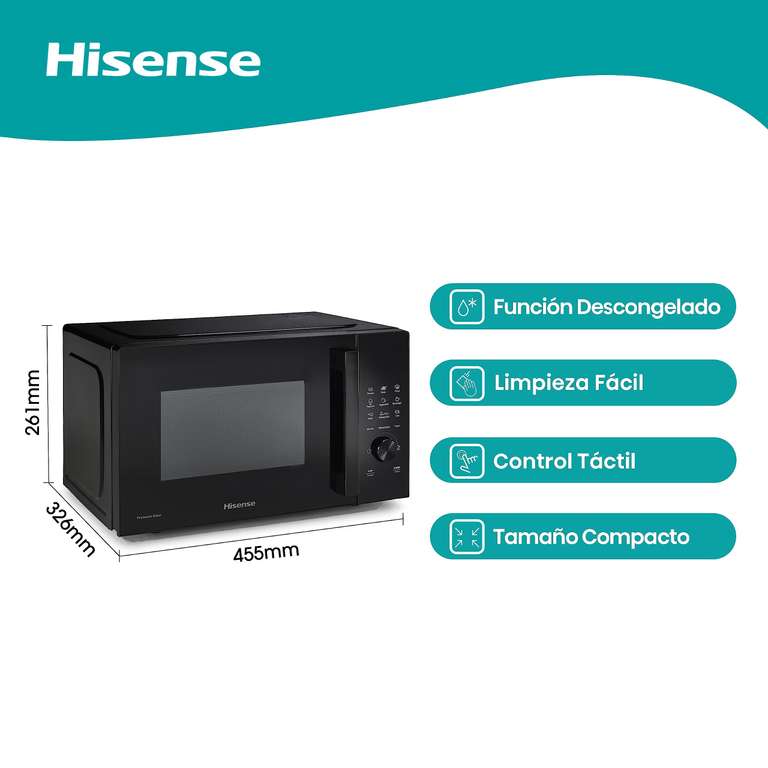 Hisense H30MOBS10HC Horno Microondas 4 en 1 Combo con grill
