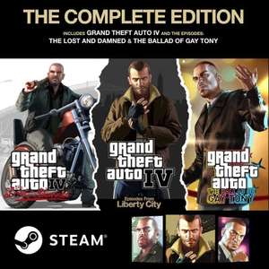 STEAM :: Grand Theft Auto IV: The Complete Edition, Bully: Scholarship Edition, Max Payne