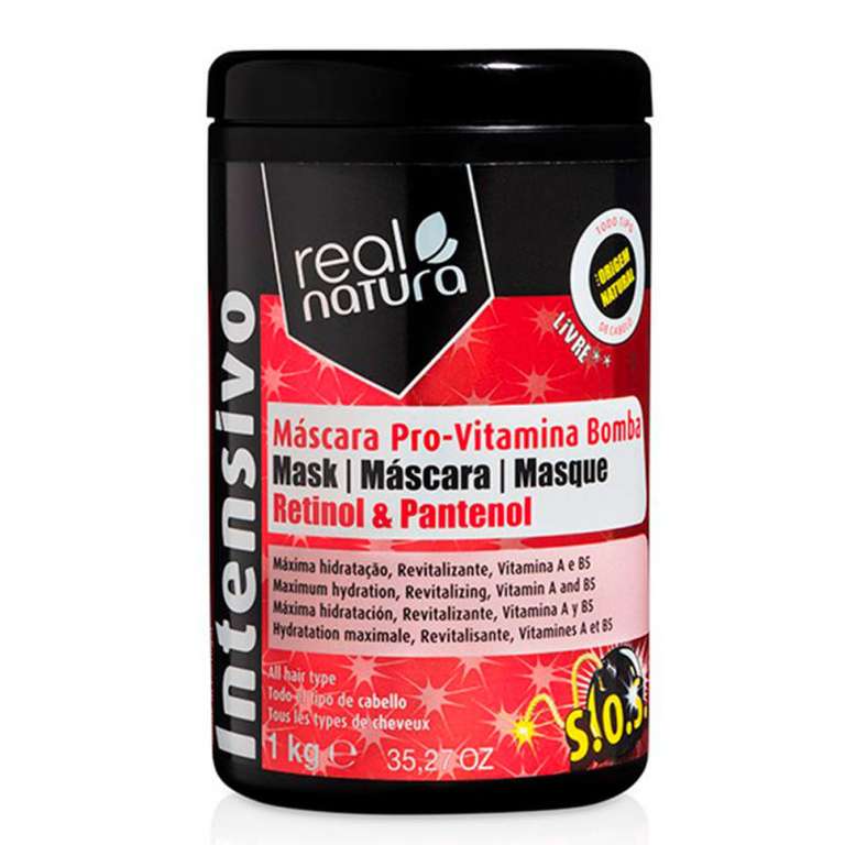 Real Natura mascarilla pelo 1kg Pro-vitamina