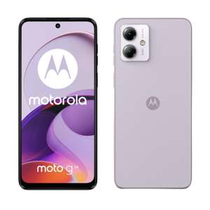Motorola Moto g14 - 8/256GB, Pantalla 6.5" Full HD+, Sistema de Cámara de 50MP, Audio Dolby Atmos, Android 13, 5000mAh, Lila - Smartphone