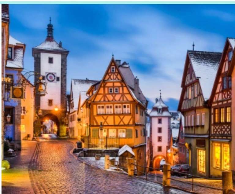 Rothenburg, el mágico pueblo que inspiró 'Pinocho' Noches de Hotel 3* (pleno centro) + Desayunos +Cancela gratis por solo 25€ (PxPm2)