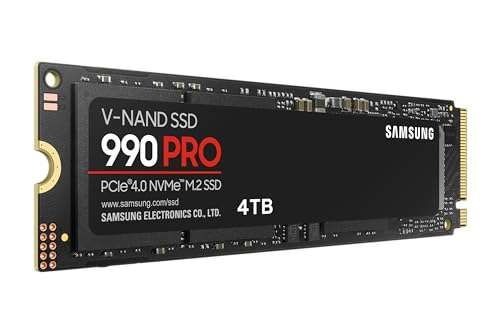 Samsung 990 PRO - SSD 4TB PCIe NVMe M.2 (compatible PS5)