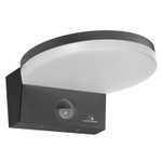 Maclean - Aplique LED 15W 1560 lm con Sensor de Movimiento PIR e IP65
