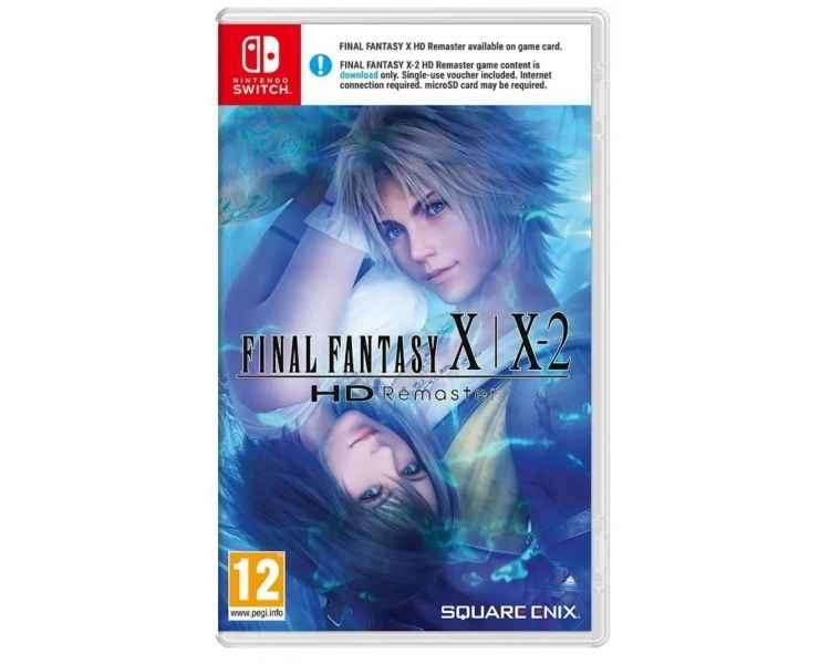 Final Fantasy X Cartucho físico y X-2 (Código de descarga) Nintendo switch