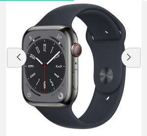 Apple Watch Series 8 OLED 45 mm 4G Grafito GPS