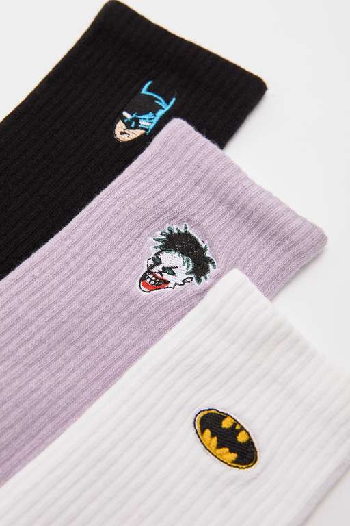 Pull & Bear Pack 3 calcetines Batman - Envío gratis a tienda
