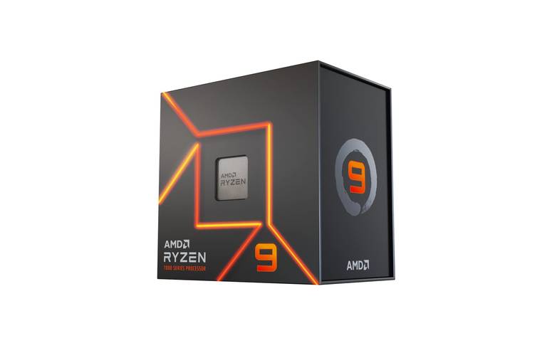 AMD Ryzen 9 7900X (Procesador de gama alta para socket AM5 con 12 núcleos, 24 hilos, velocidad 5.6 GHz, 76MB de caché y gráficos AMD Radeon)
