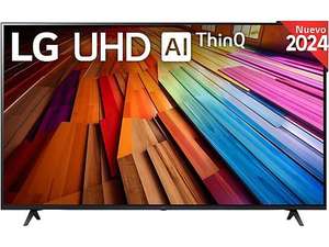 TV LED 50" - LG 50UT80006LA, UHD 4K, Procesador Inteligente 4K α5 Gen7, Smart TV, DVB-T2 (H.265), Negro