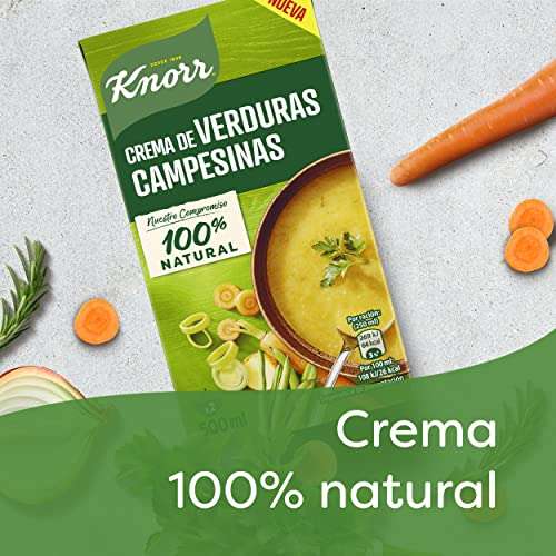 Crema Verduras Campesinas Knorr, 500ml.
