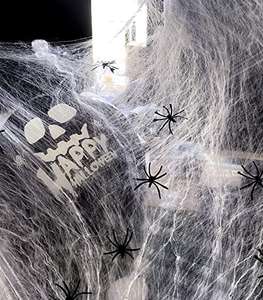 Halloween Decoración Tela de Araña Elástica (50% descuento al tramitar pedido)