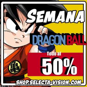 Semana DRAGON BALL en Selecta Vision - 50% Descuento en Box y Peliculas