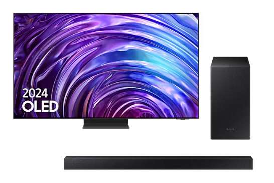 Samsung TV S95D OLED 65” 4K con IA 2024 + Barra de sonido (reembolso de 300€ incluido en el precio final ) ( + 55 a 1234€ en info) Desde App
