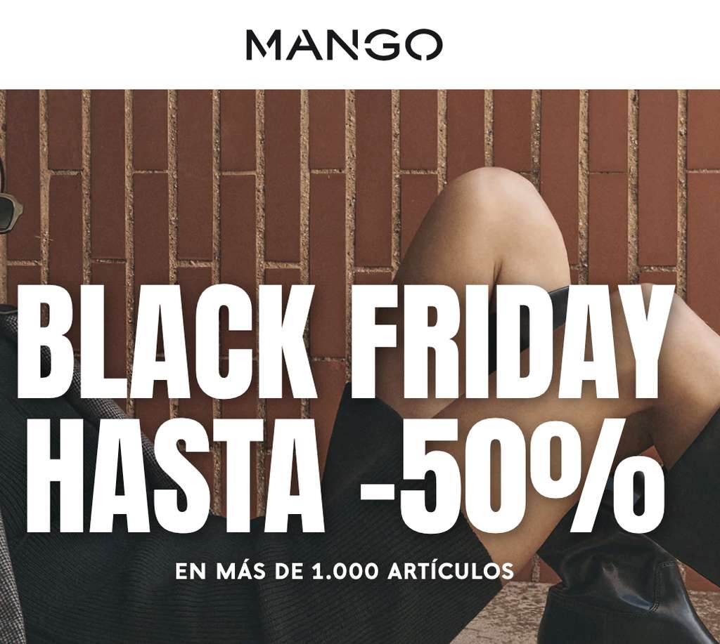 Mango Friday hasta 50% » Chollometro