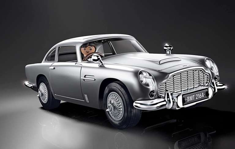 PLAYMOBIL James Bond Aston Martin DB5 - Edición Goldfinger