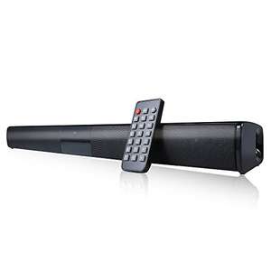 Barra de Sonido Para TV,Luxus inalámbrico Bluetooth 4.0 Altavoz con Mando a Distancia aplicar cupon