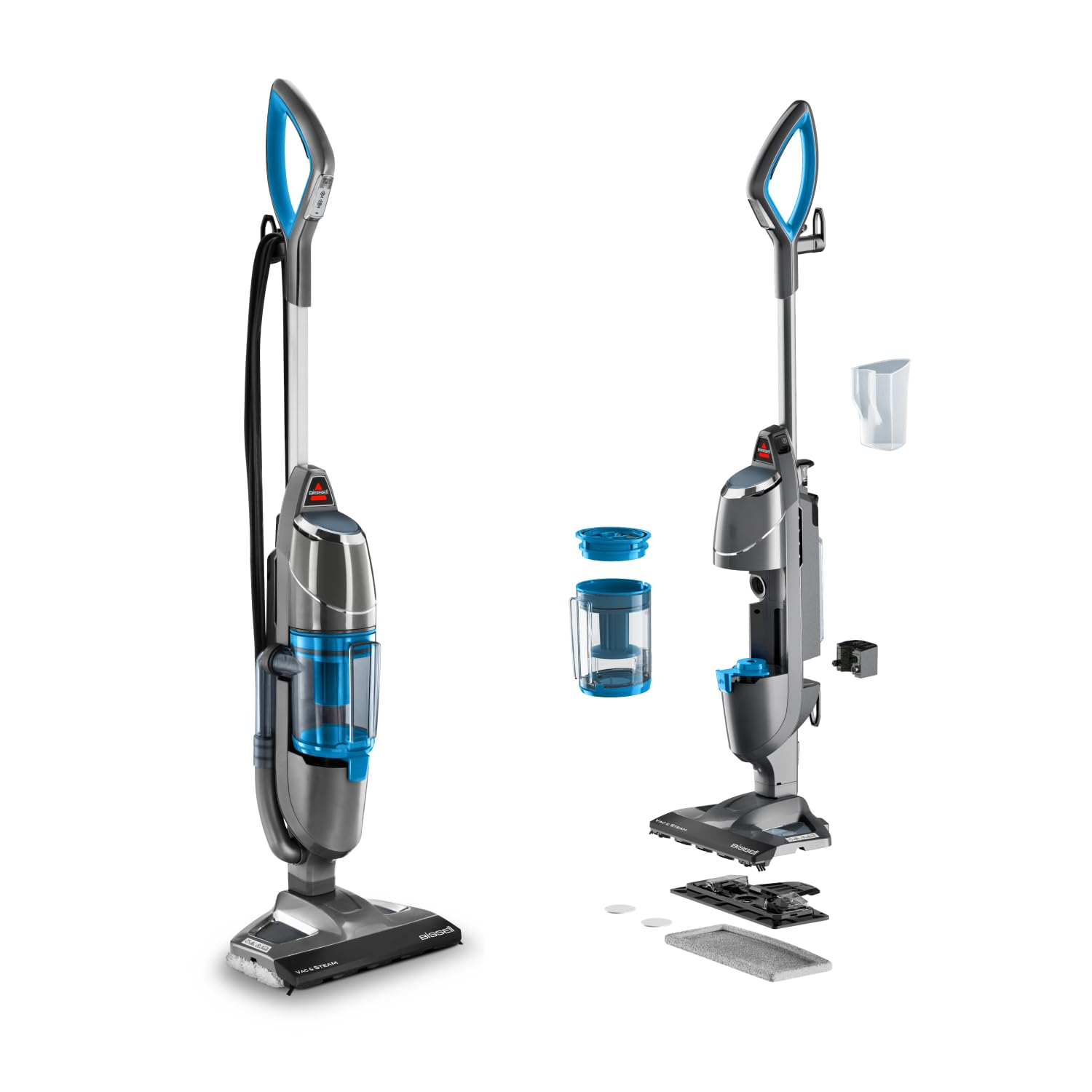 BISSELL Vac & Steam Limpiador a Vapor y Aspiradora 2 en 1