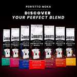 Bialetti - Perfetto Moka Intenso: Café Molido Tueste Fuerte, Aroma de Avellana, 250g, Paquete Válvula Unidireccional para Preservar el Sabor
