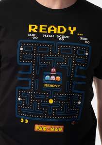 Camisetas Frikis: Pac Man, Tetris, Back to the Future, Nirvana, Miami Vice, Naruto, Pokémon, Attack on titan (Carrefour)