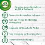 Air Wick Freshmatic, Aparato y Recambios de ambientador spray automático, aroma a Oasis Turquesa, 1 aparato y 4 recambios