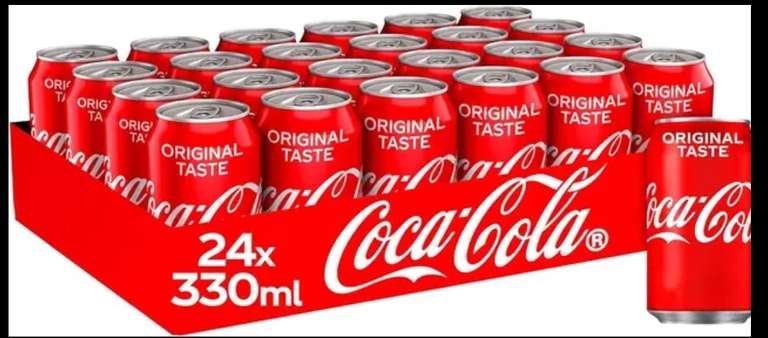 24 latas de Cocacola original 12.99/ zero 13.49