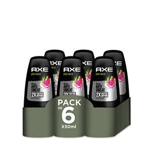 Axe Desodorante para Hombre Roll On Epic Fresh 50ml - Pack de 6