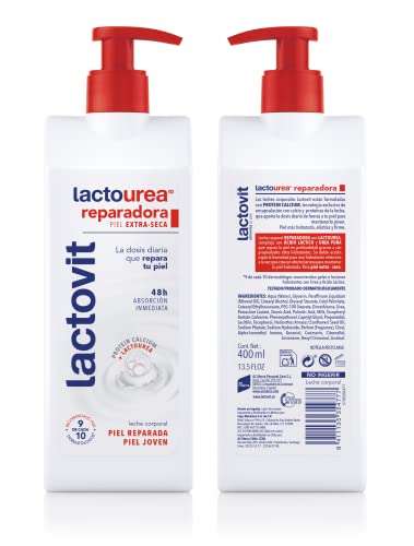 3 Lactovit - Leche Corporal Reparadora Lactourea con Protein Calcium (la unidad a 2,66€)