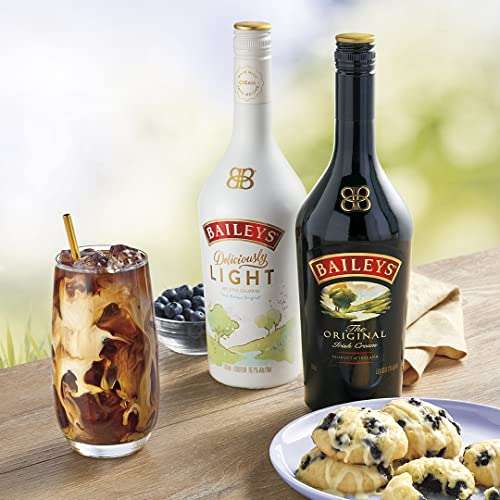 Baileys Deliciously Light, Licor de Crema de Whisky Irlandesa, 700 ml