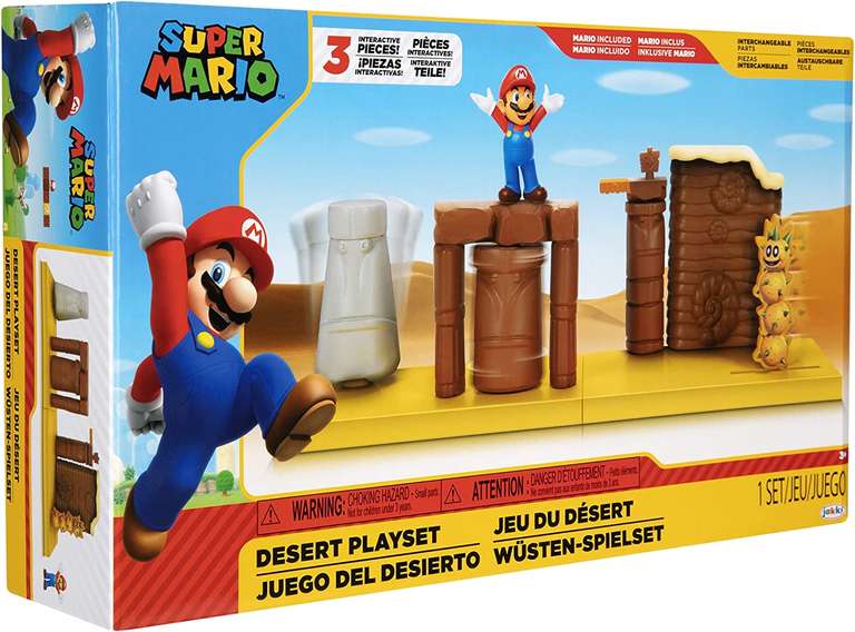 Playset Nintendo Desierto de Mario solo 14.9€